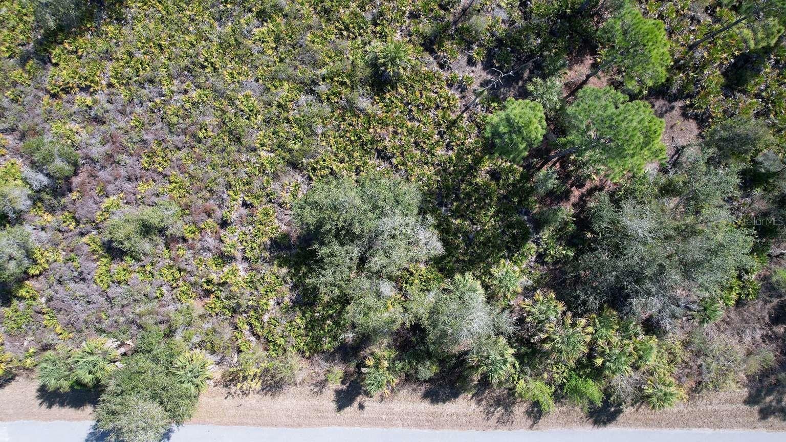 Overhead view of the lot. Overhead view of the lot.