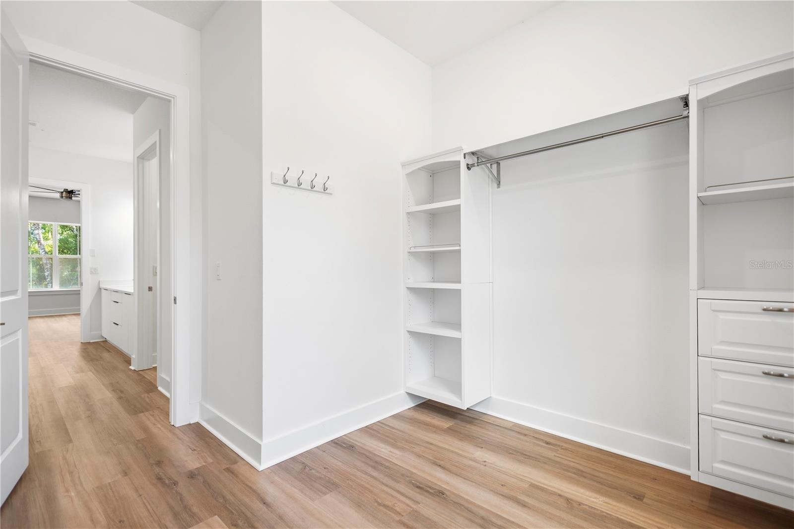 Primary Walk in Closet