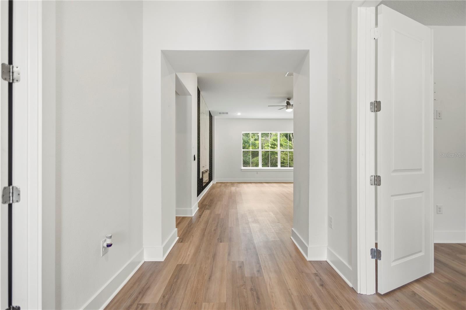 Foyer to den