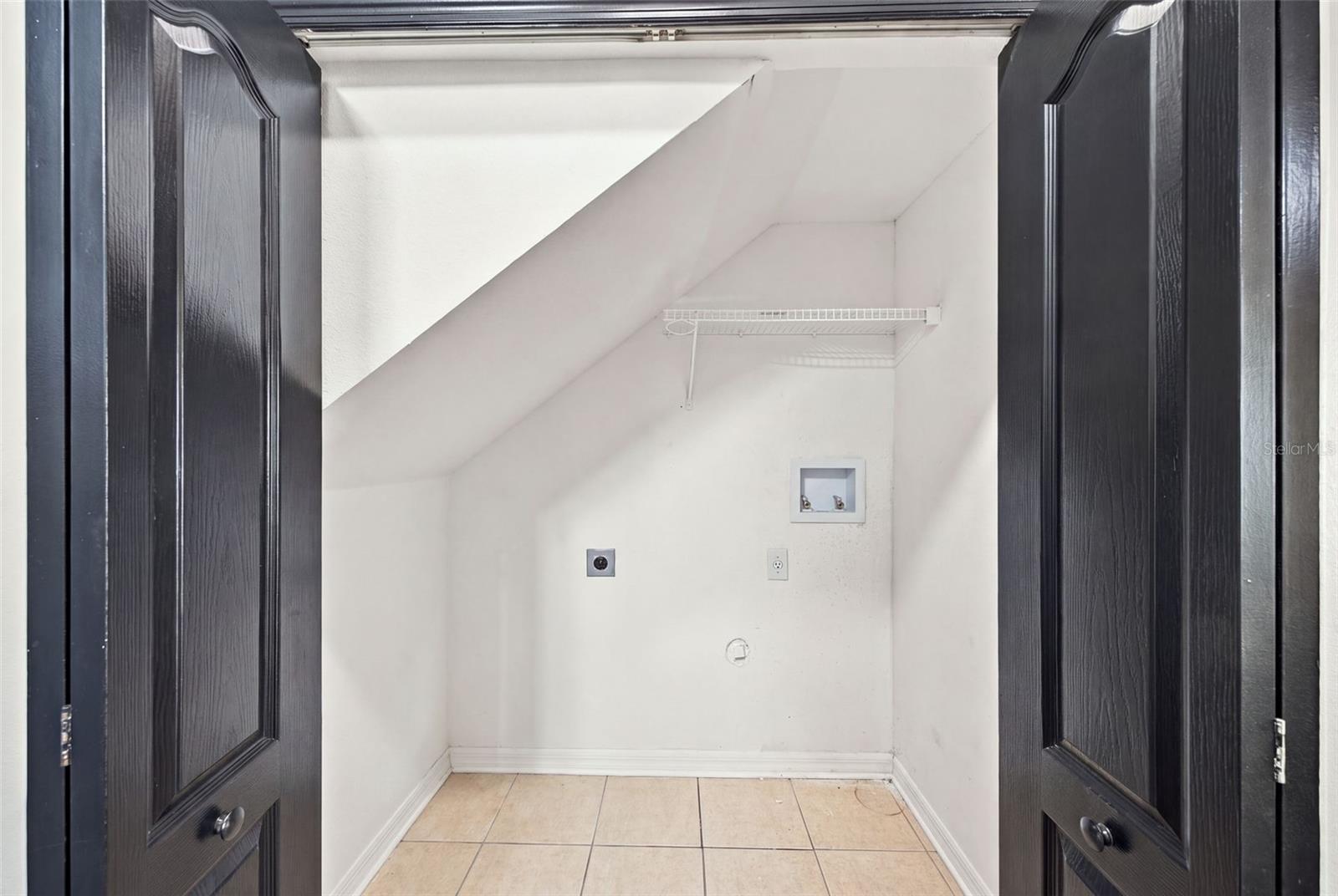 Laundry closet-downstairs
