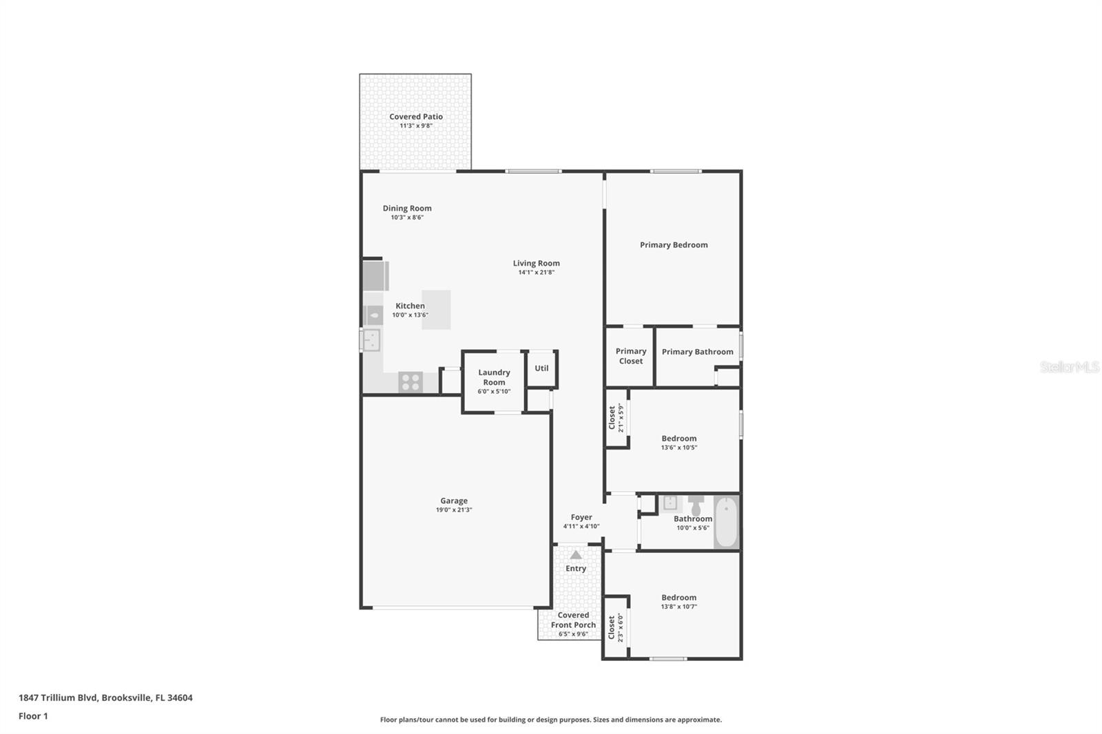 1847 TRILLIUM BOULEVARD, Brooksville, FL 34604