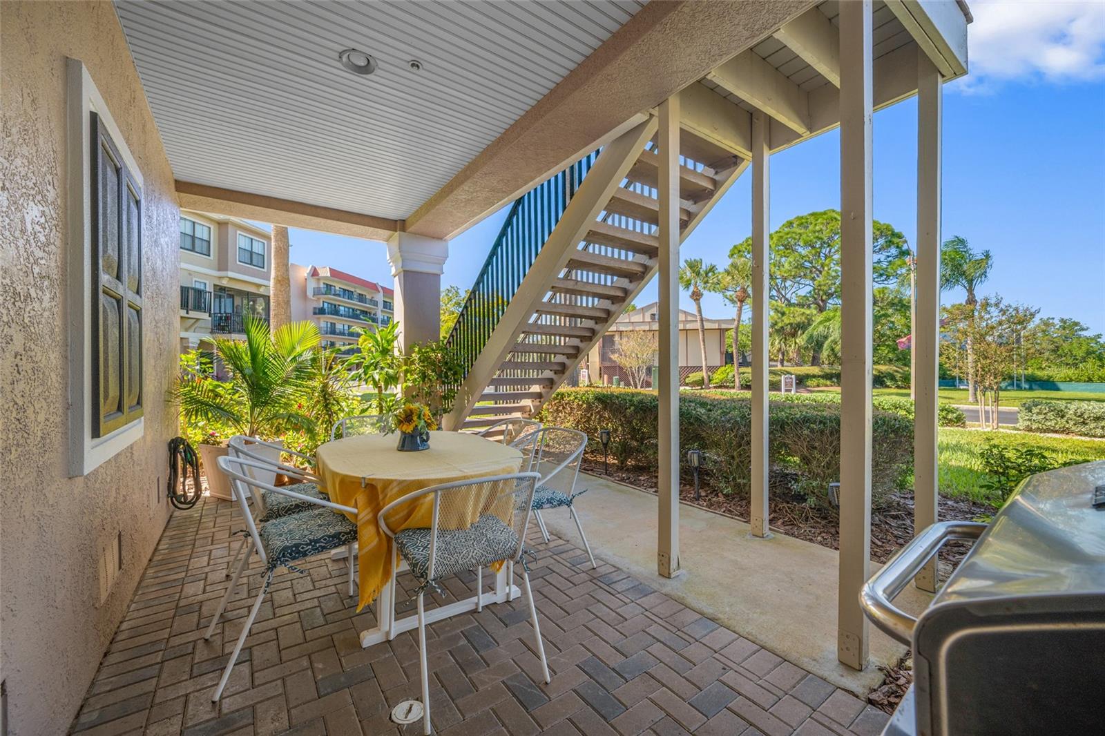 Back patio (1st floor)