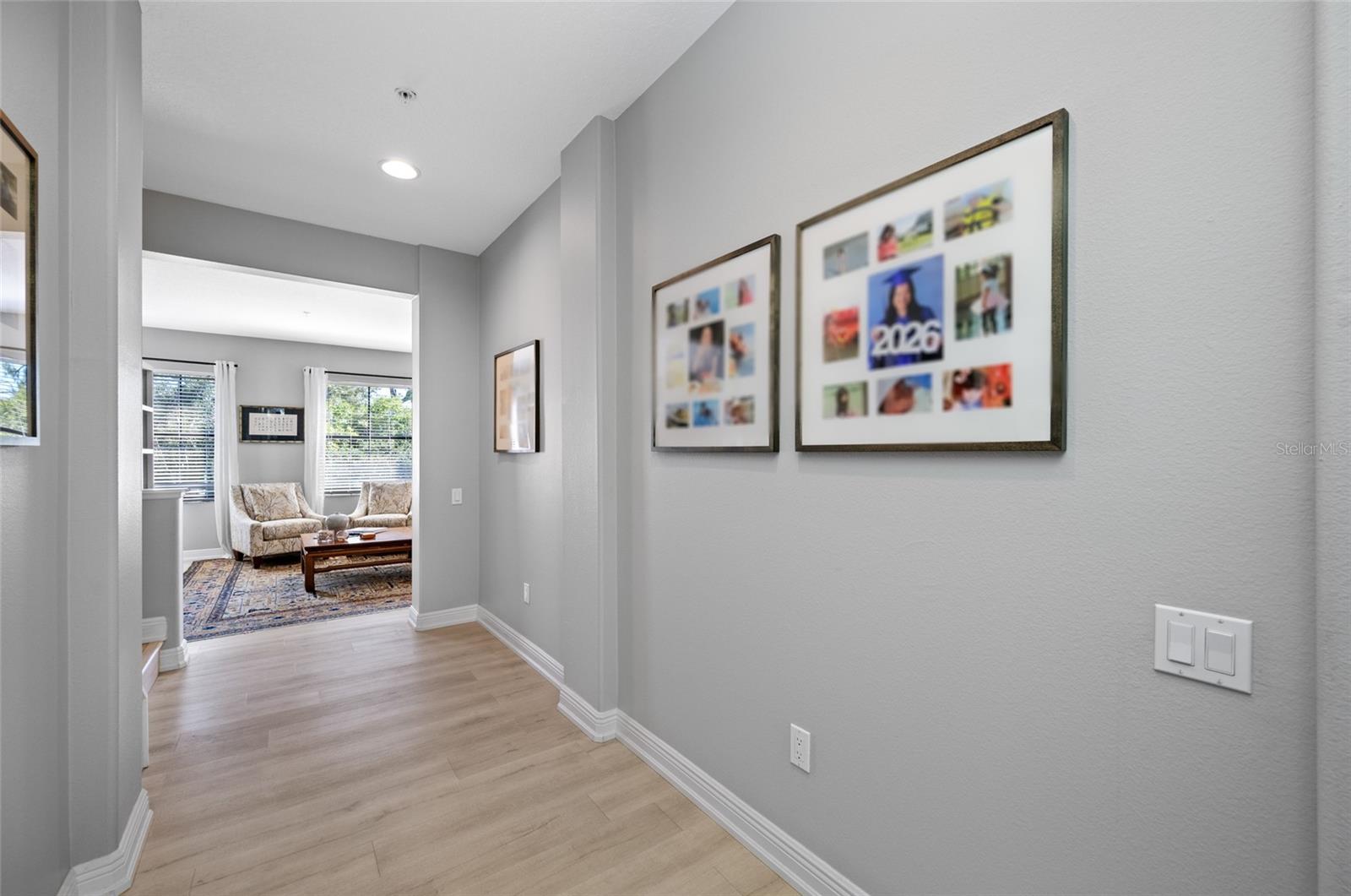 Hall way to formal living room