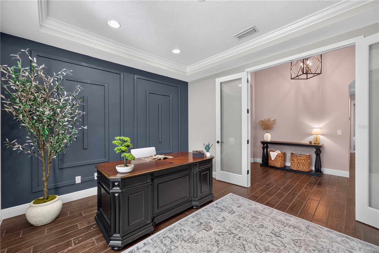 Custom wood wall