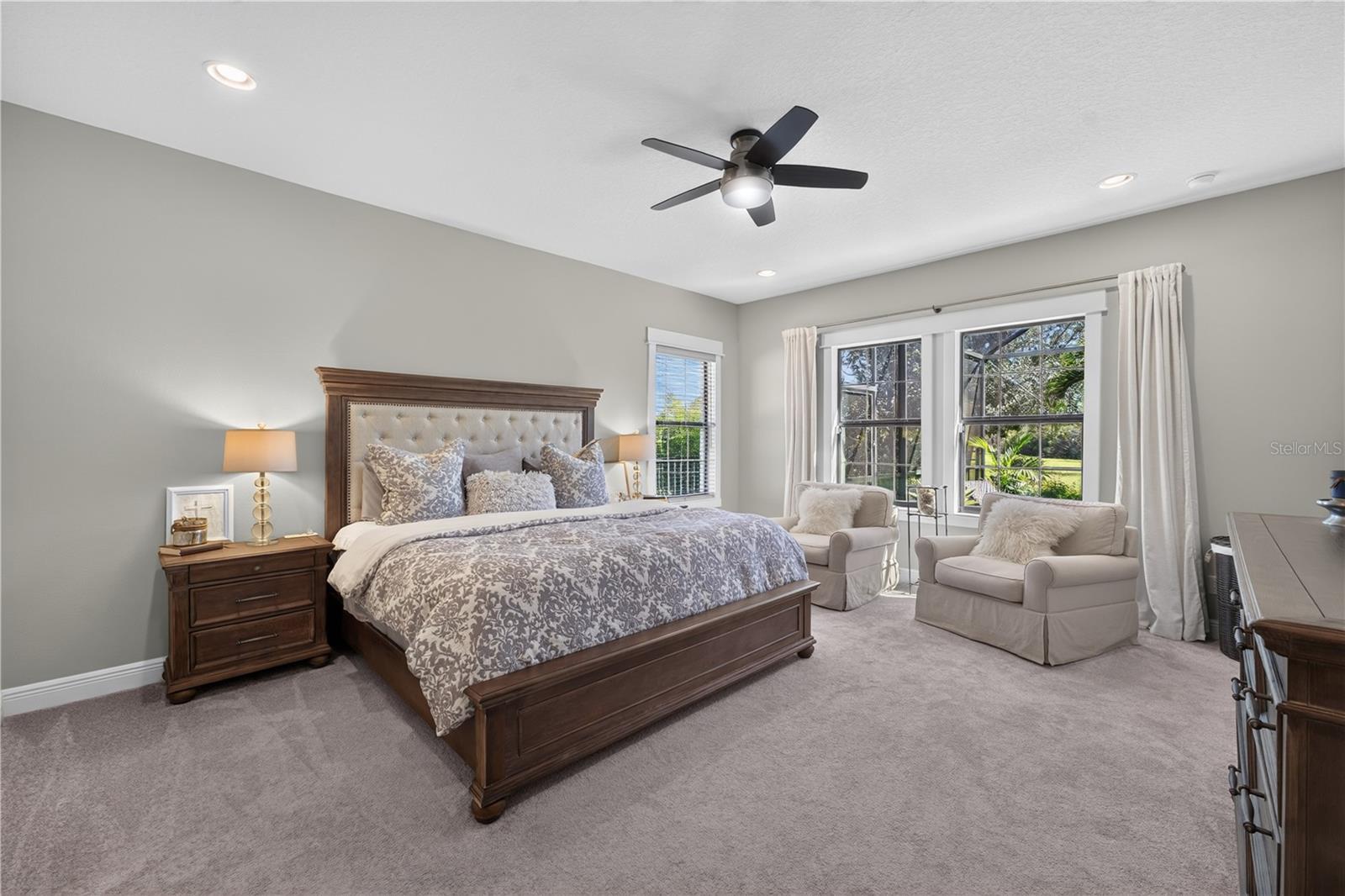 Primary Suite and Sitting Room