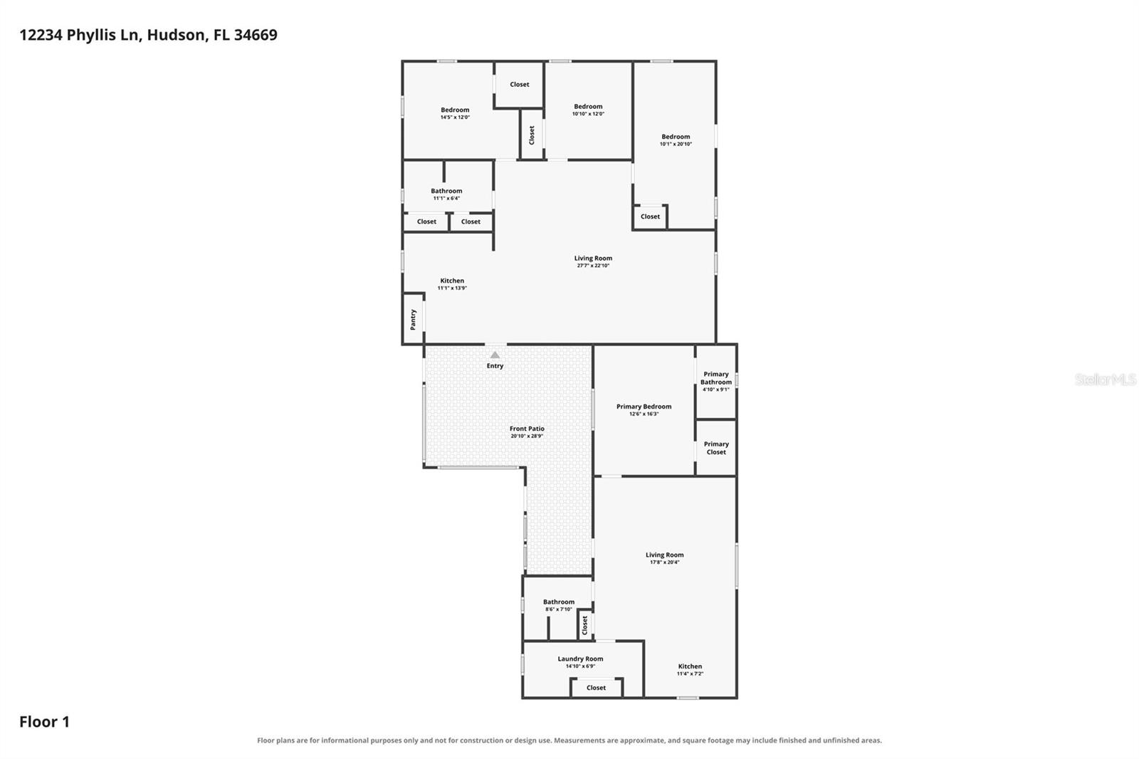 12234 PHYLLIS LANE, Hudson, FL 34669