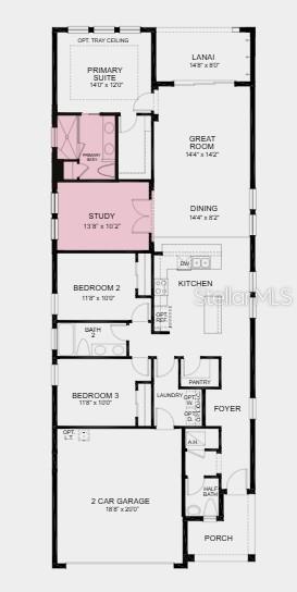 Additional Highlights Include: tray ceiling package, whole house 8' interior doors, and outdoor kitchen rough-in.