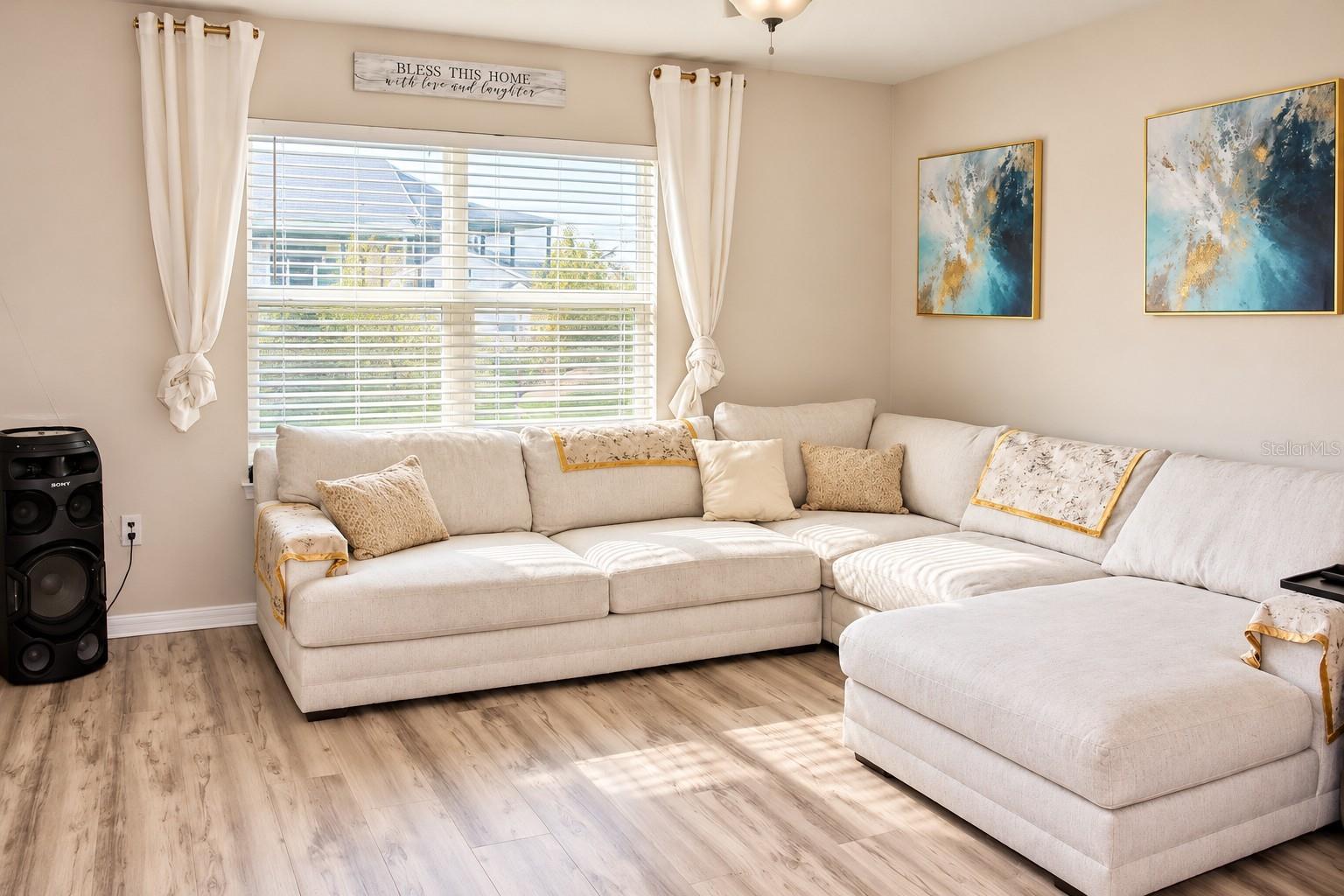Spacious Living Room