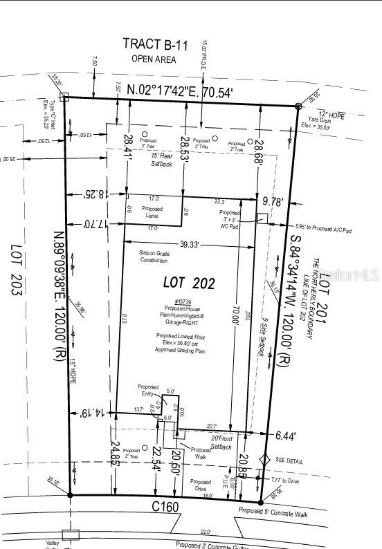 13739 Tropical Breeze Way Plot Plan