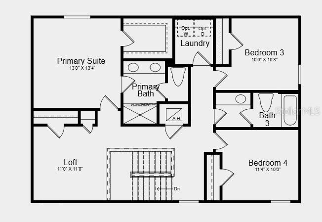 Additional Highlights Include: laundry package, refrigerator, 10'x10' screen room with concrete slab, and 2" faux blinds.