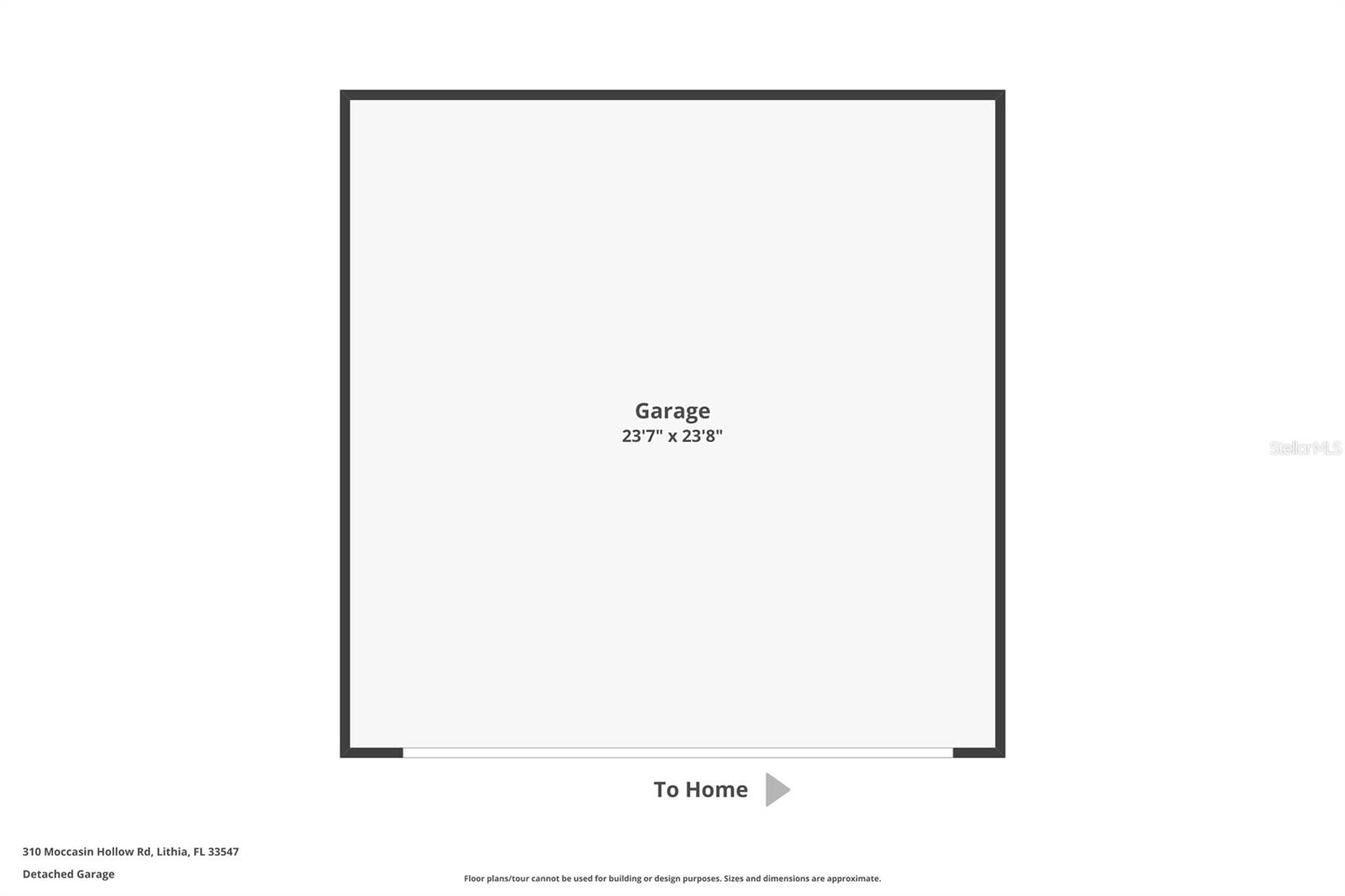 Floor Plan - Detached Garage