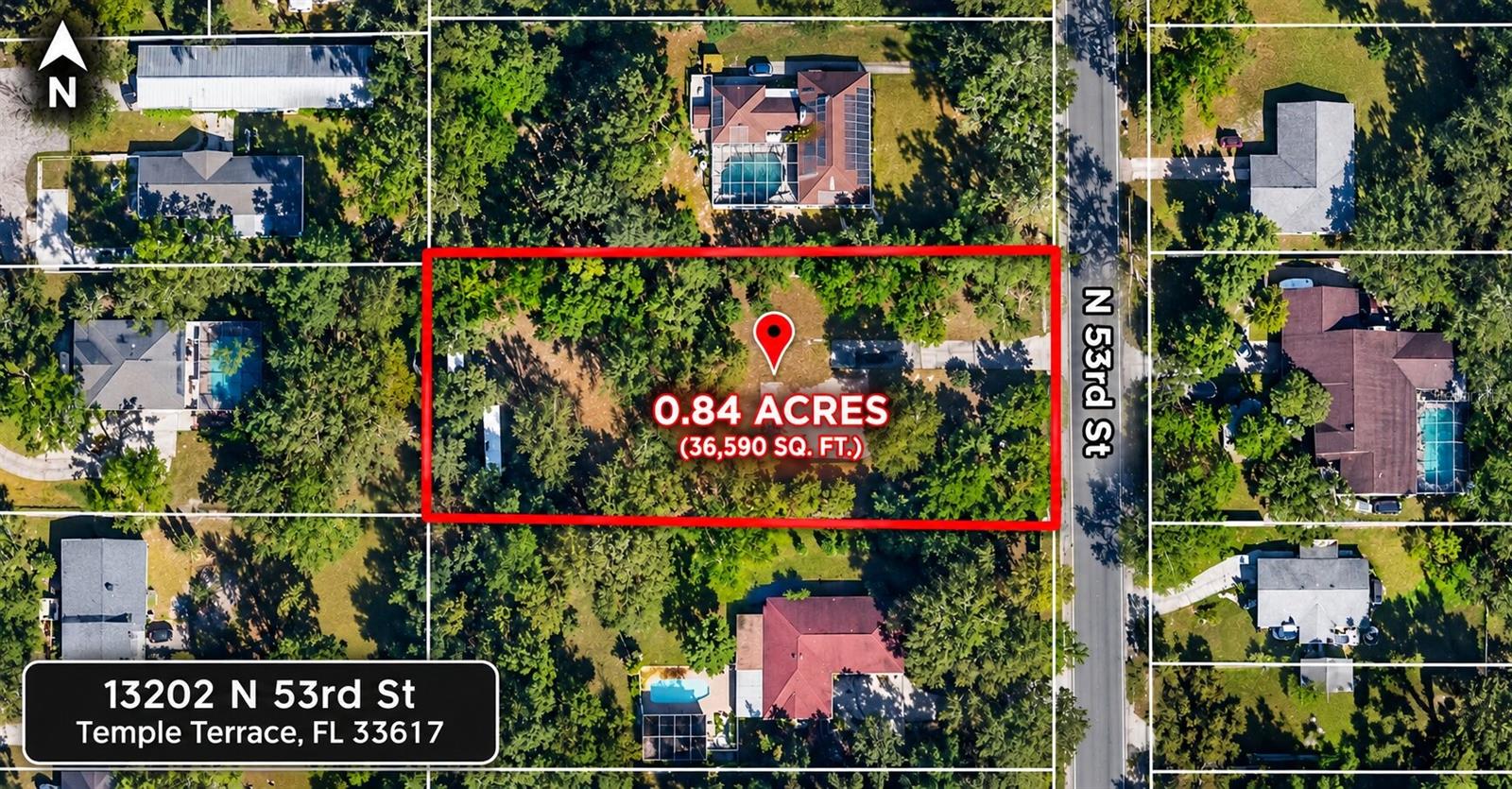 13202 N 53RD STREET, Temple Terrace, FL 33617