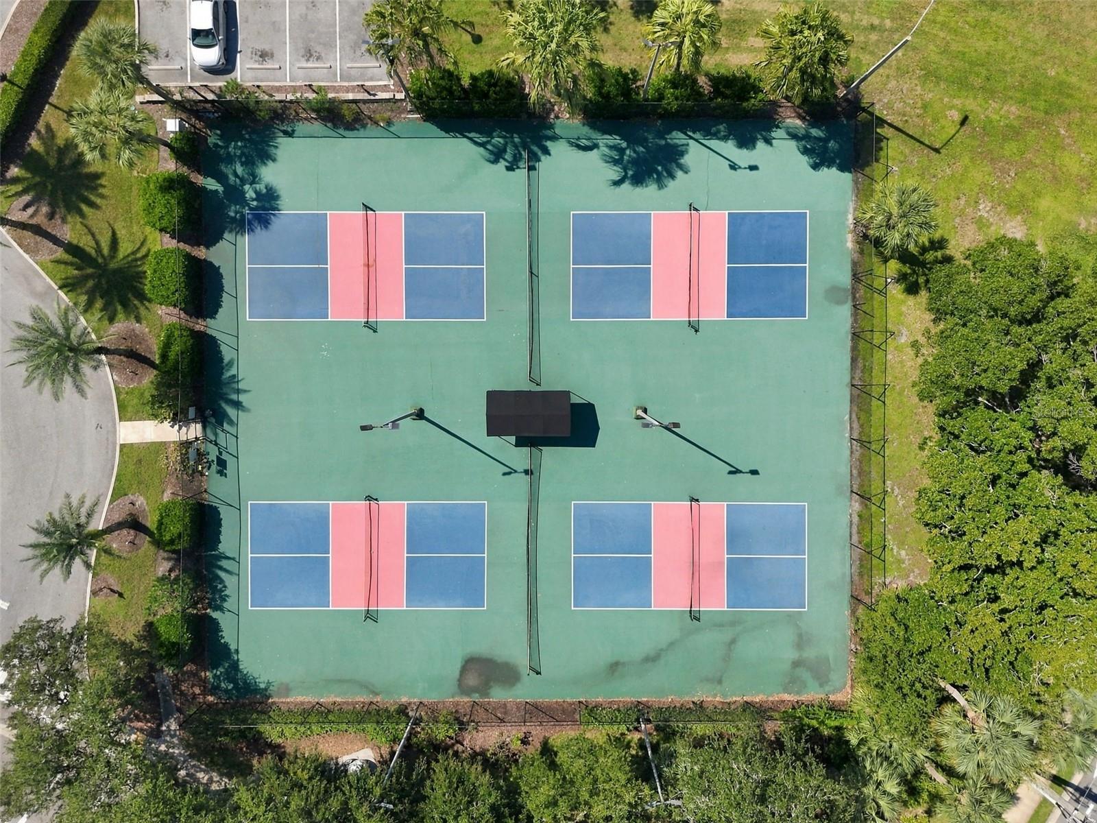 Pickleball courts