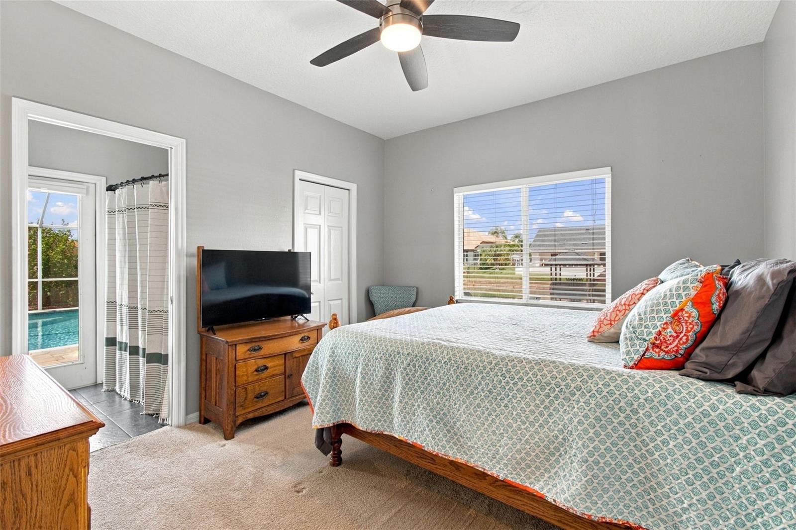 Bedroom 2 & pool bath