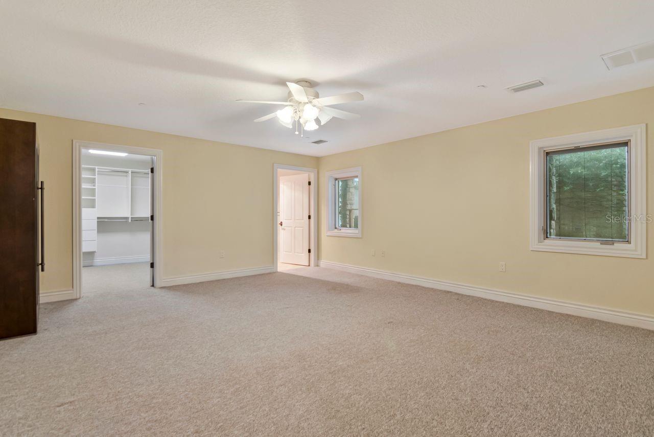 In law suite. Downstairs.