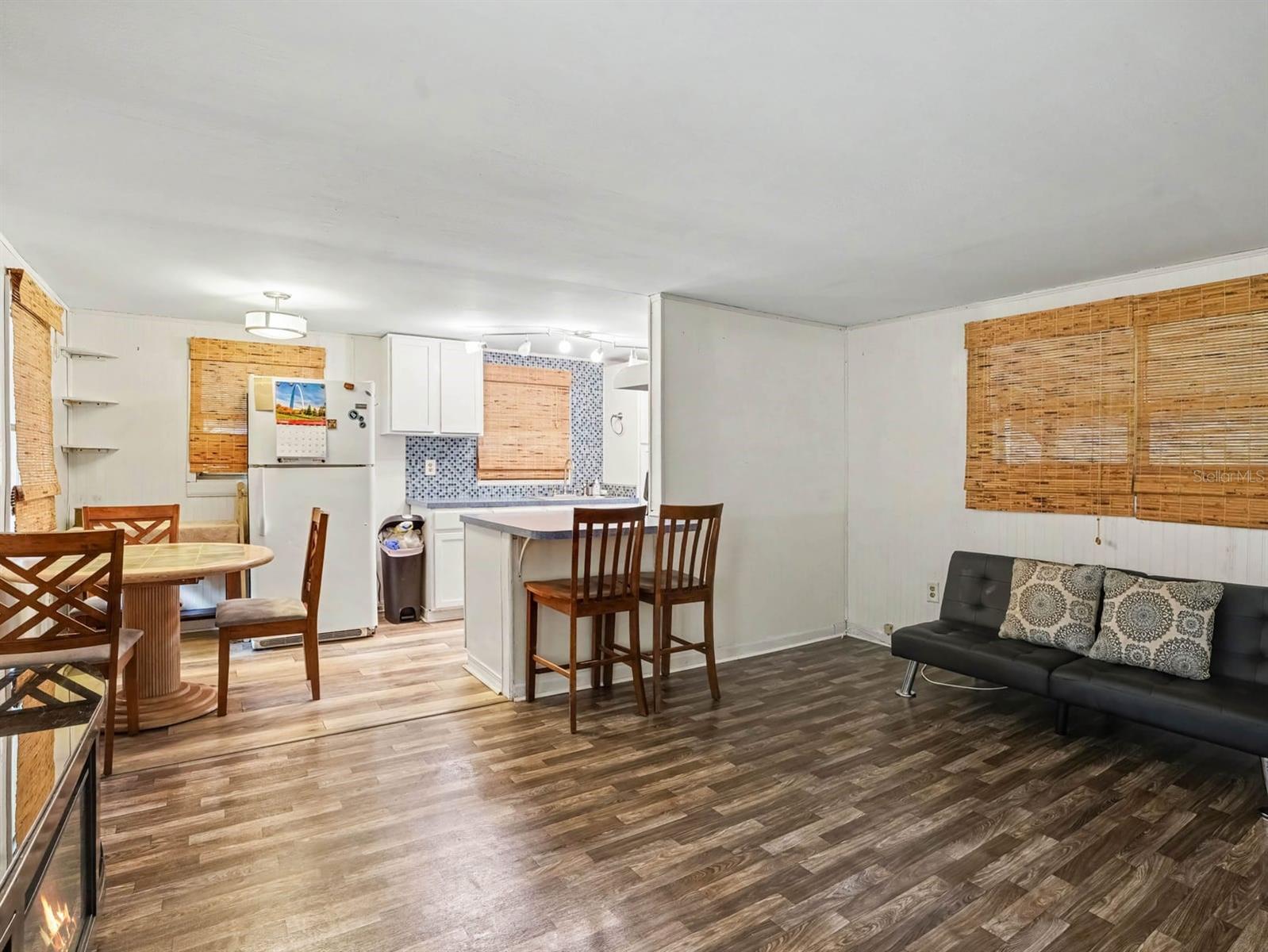 Open Concept Living & Dining with Linked Floor Plan