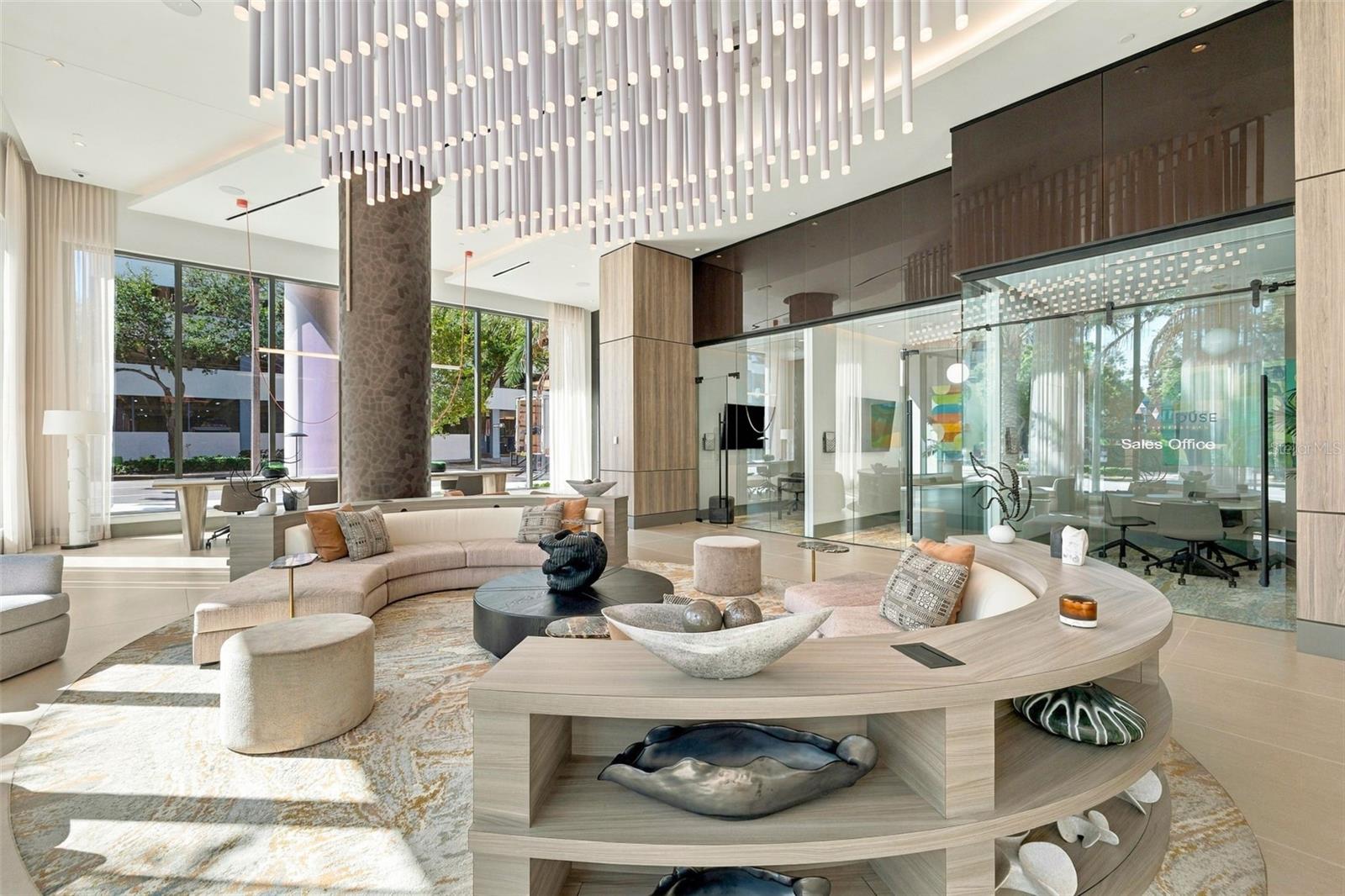 Lobby/Flex work rooms