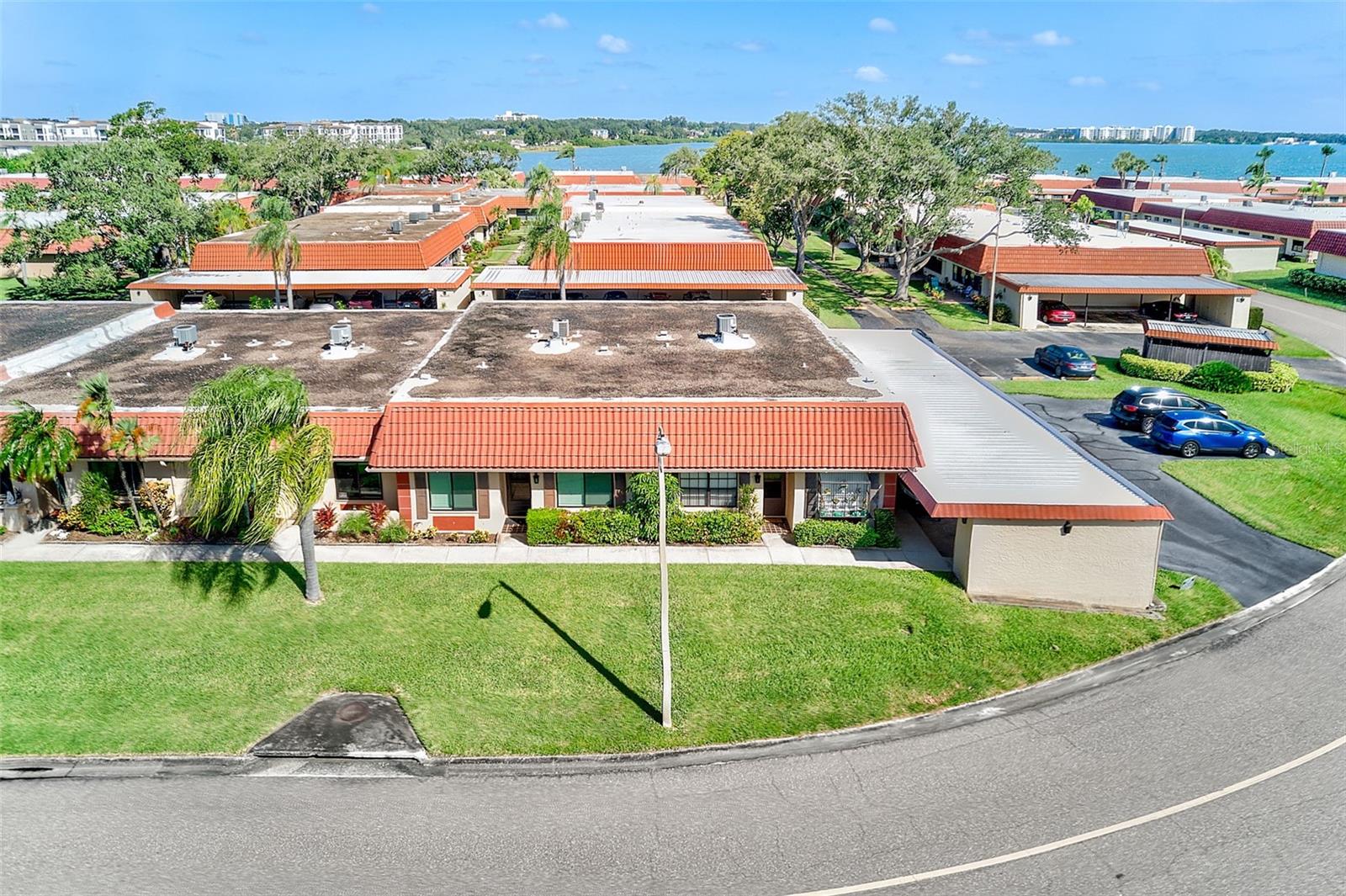 2nd aerial view of villa