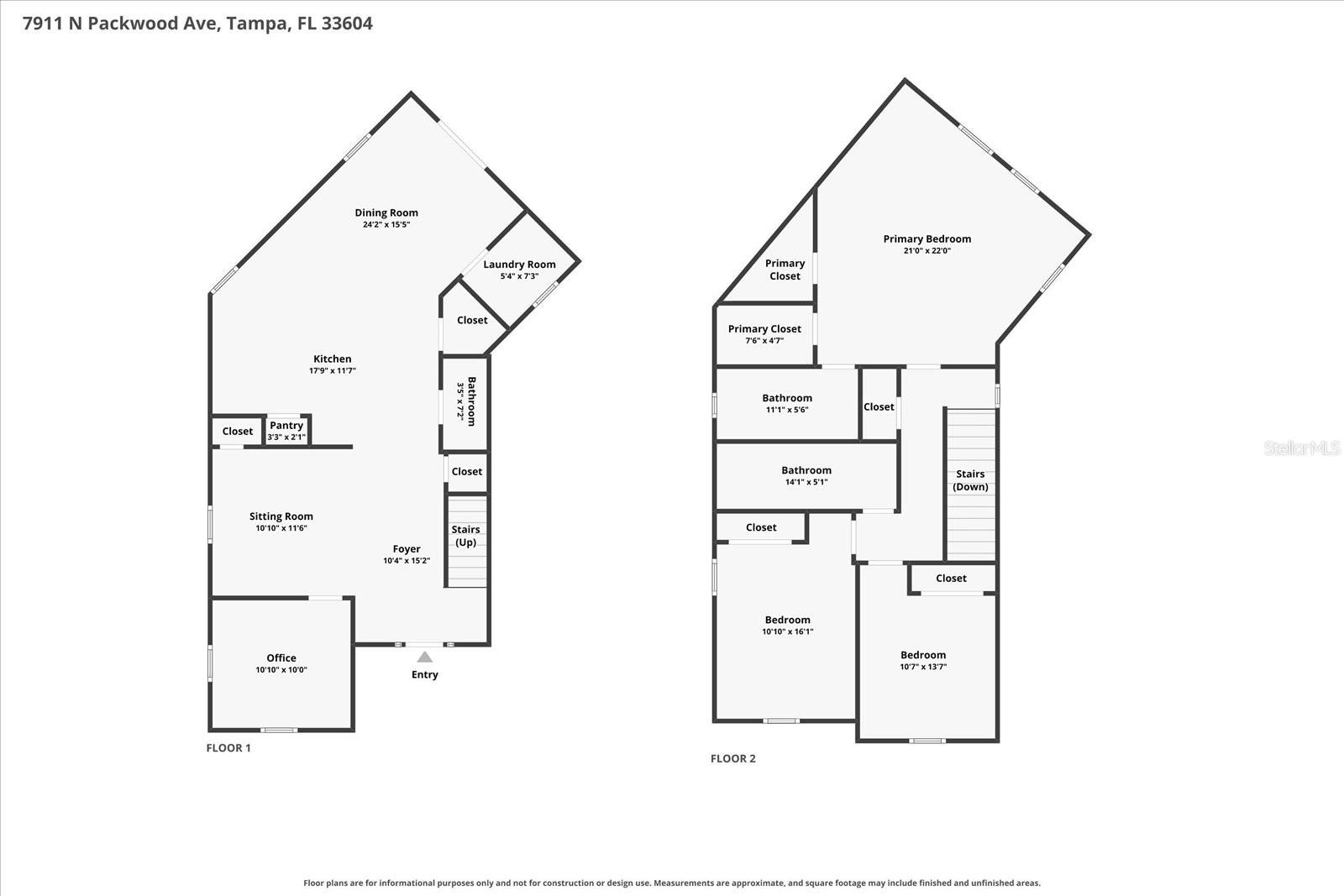 7911 N PACKWOOD AVENUE, Tampa, FL 33604