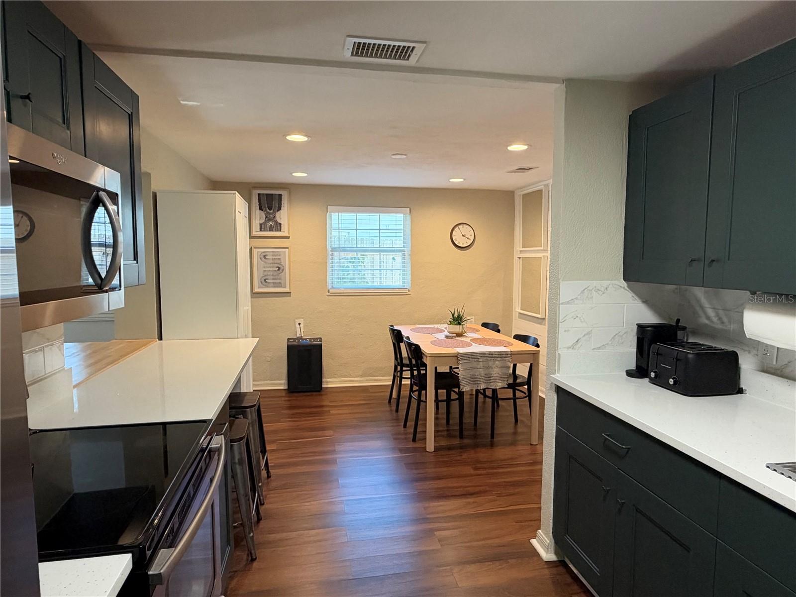 Kitchen to Dining