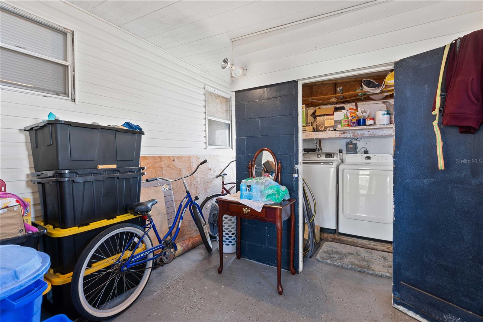 Storage area.