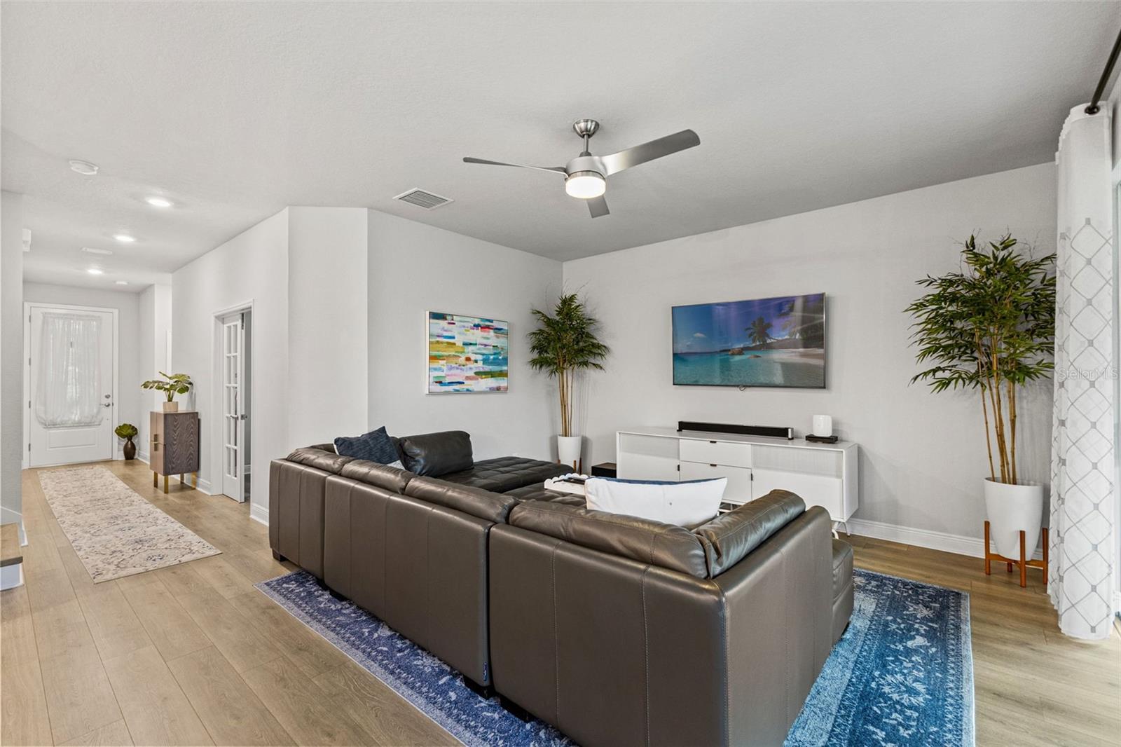 open floor plan