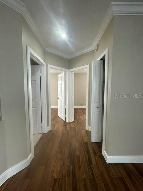 Hallway with Linen closet
