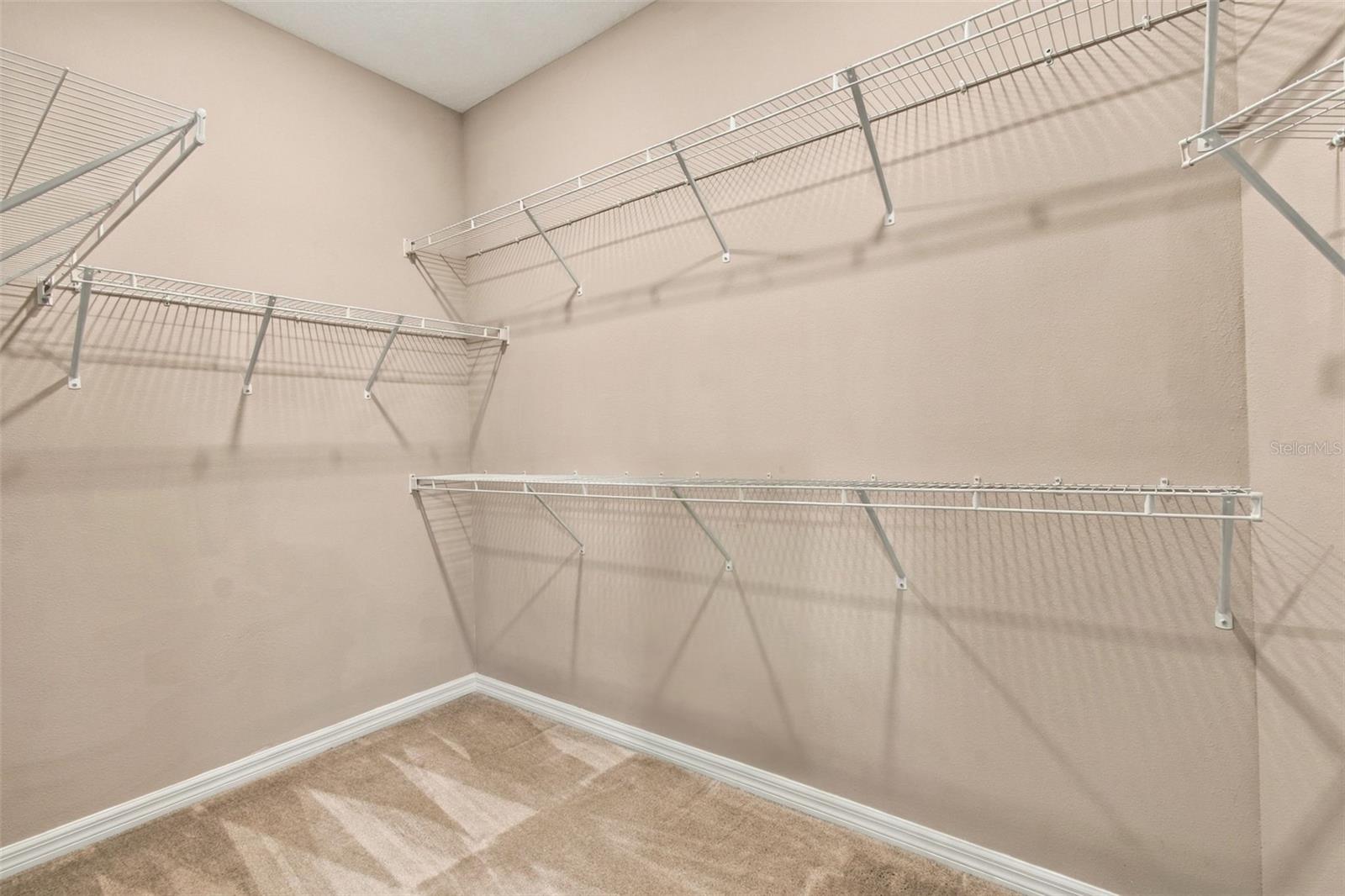 Large walk-in closet