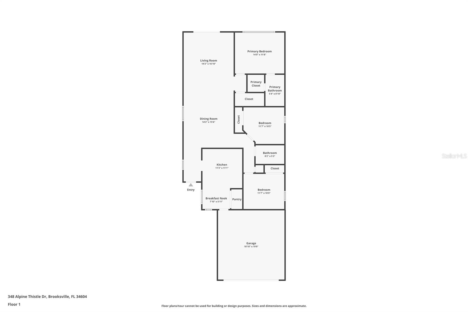 348 ALPINE THISTLE DRIVE, Brooksville, FL 34604