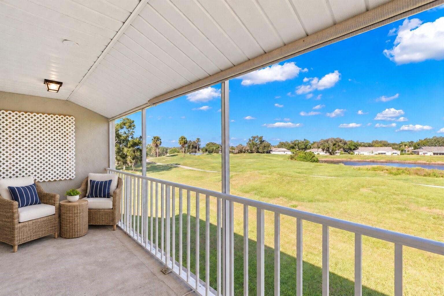 Virtually Staged - Second Floor Balcony