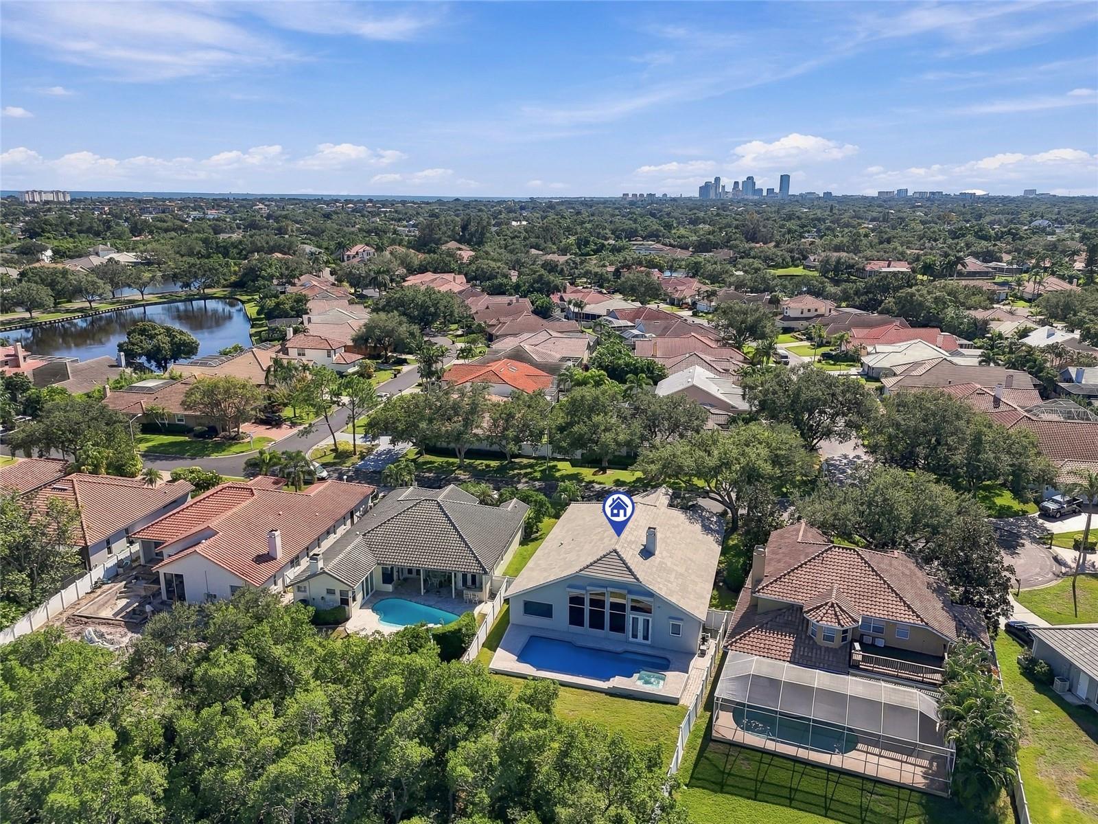 Excellent proximity to downtown St. Pete.