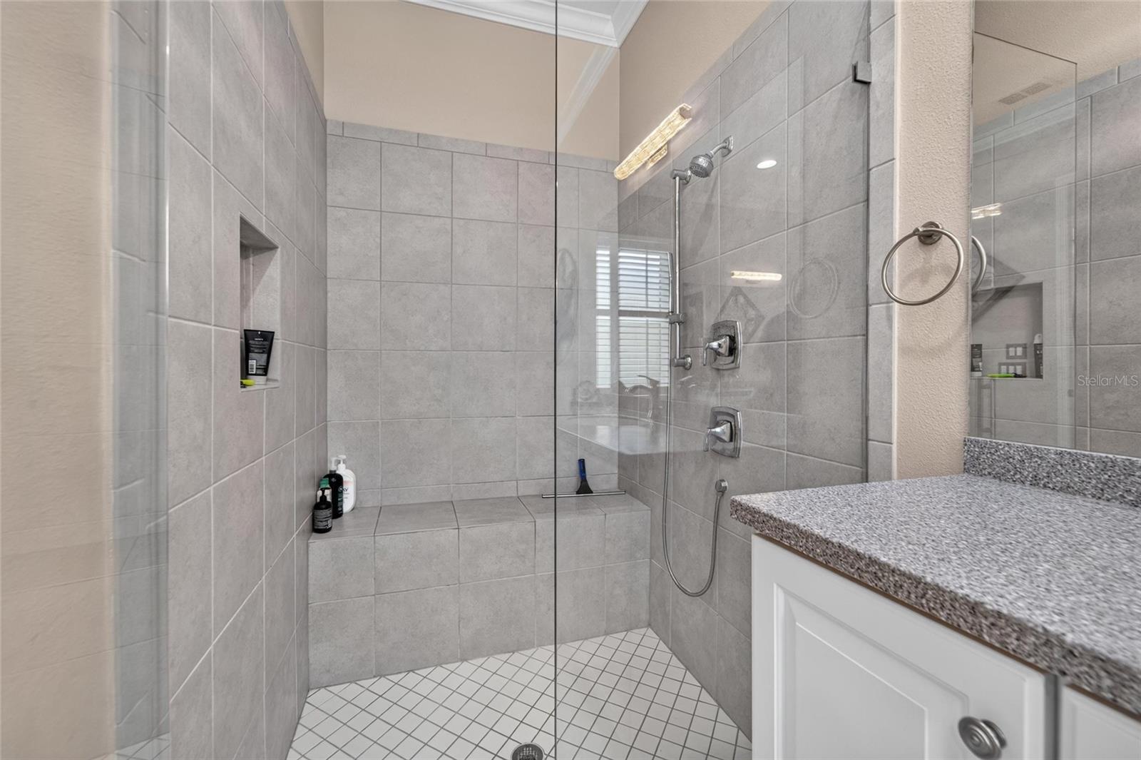 Primary Bath Frameless Shower
