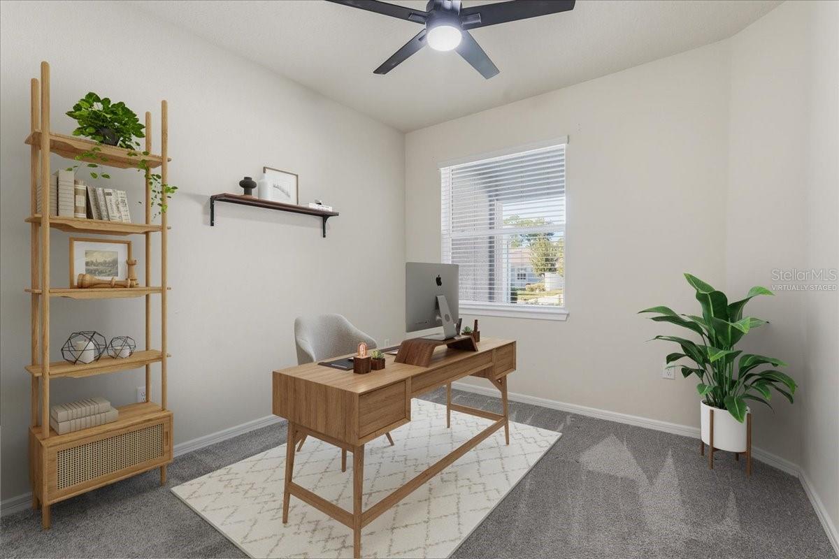 Bedroom 3 - Virtually Staged