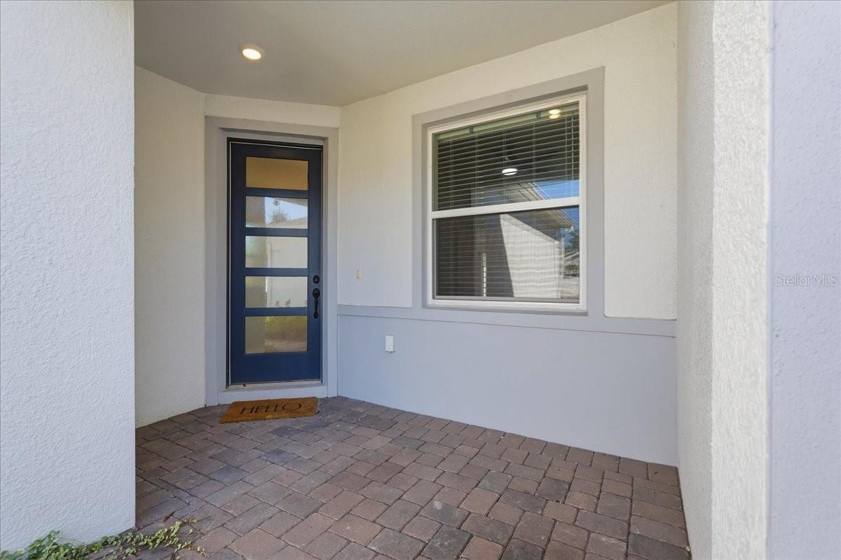 Front Porch and Front Door