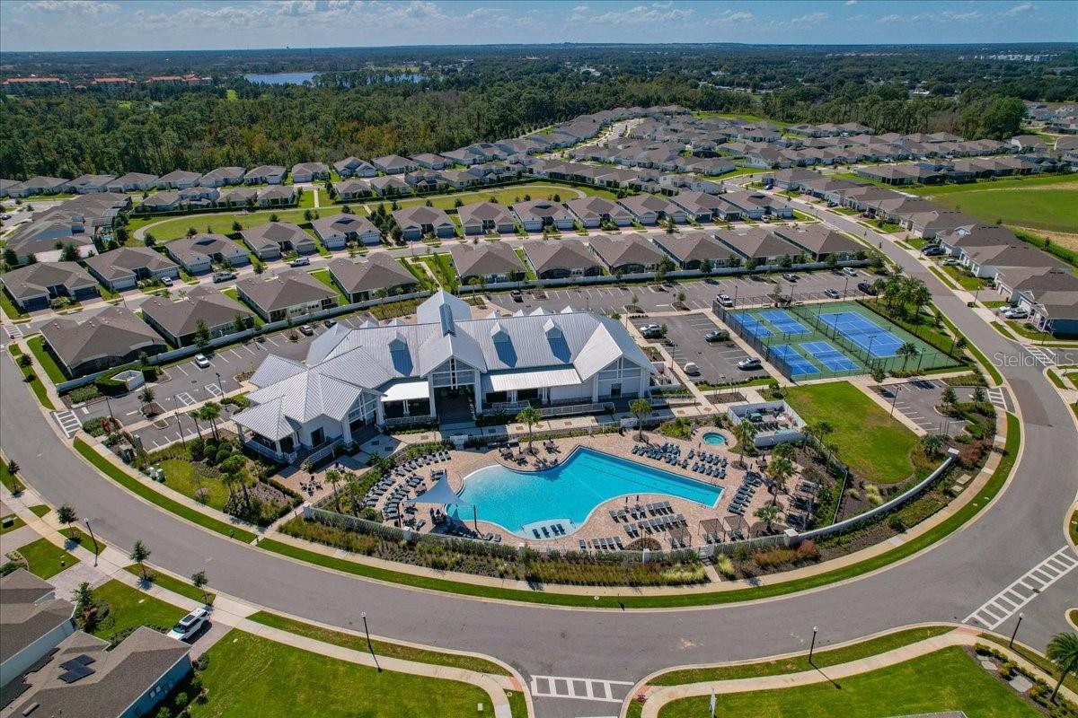 Clubhouse, Pool, Sport Courts
