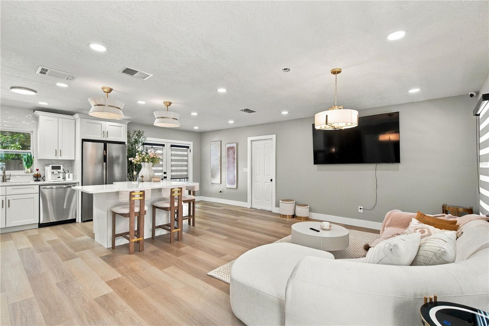 LIVING ROOM & KITCHEN 1