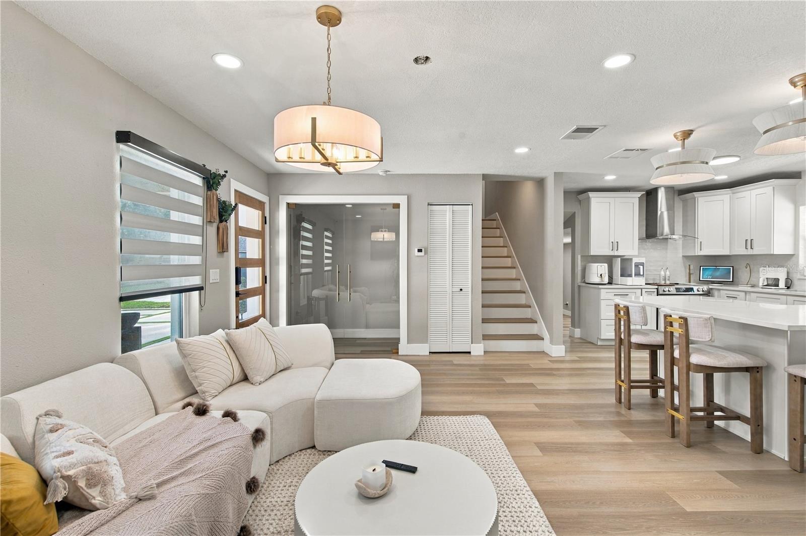 LIVING ROOM & KITCHEN