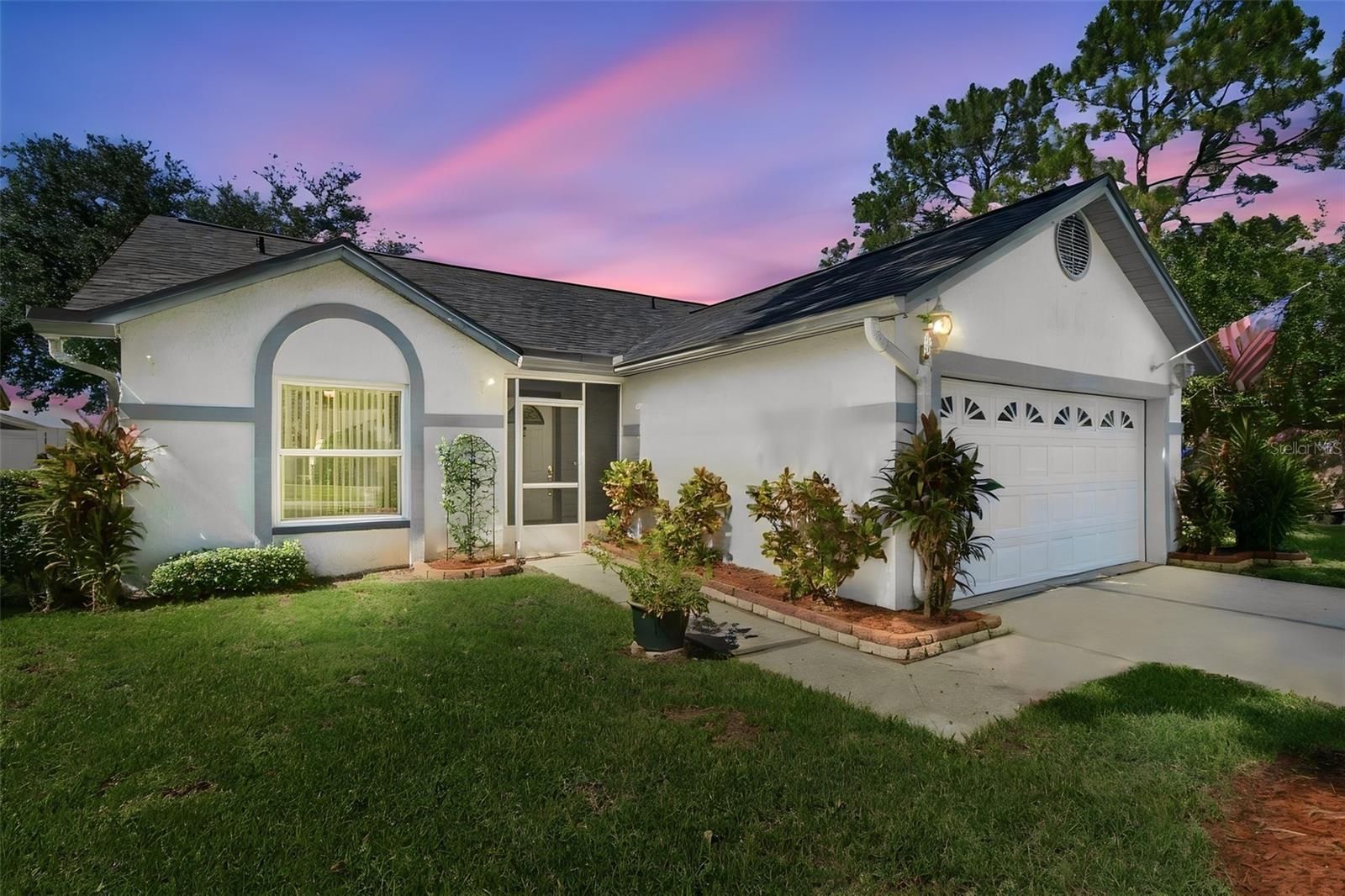 Front Elevation Twilight
