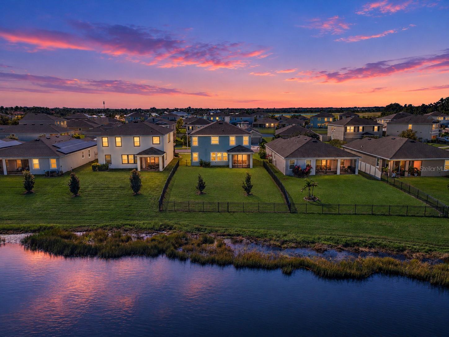Rear aerial - Virtual Twilight - 5126 Jackel Chase Dr, Wimauma