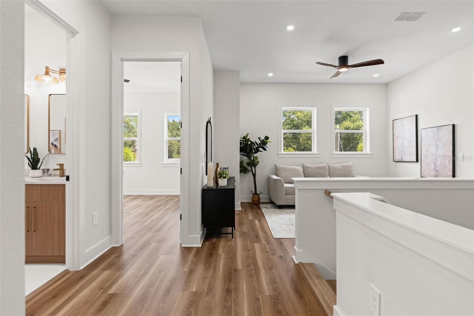 Upstairs loft