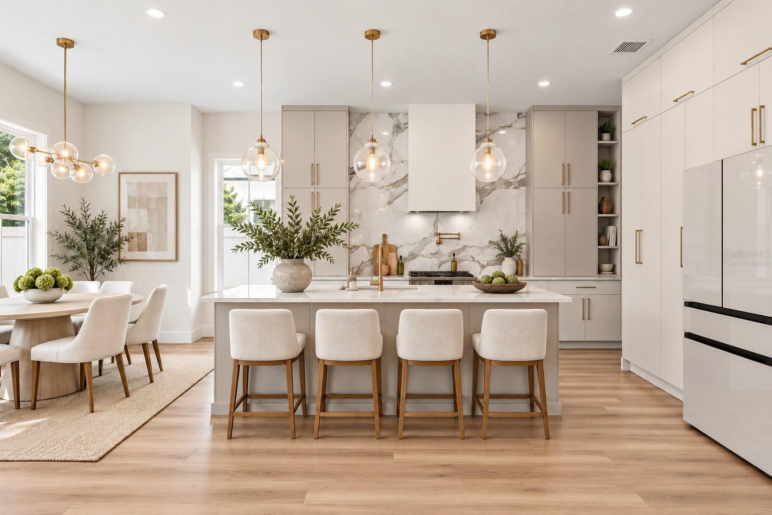 virtually staged kitchen virtually staged kitchen