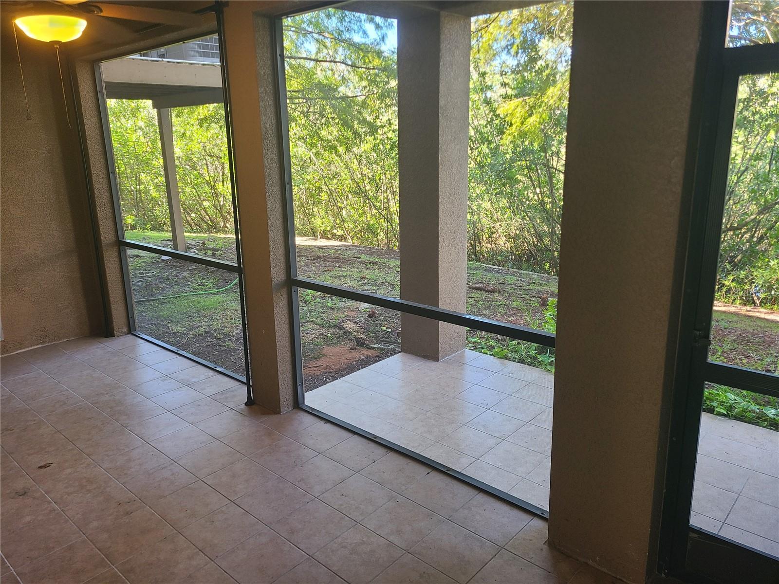 First Floor Covered Patio