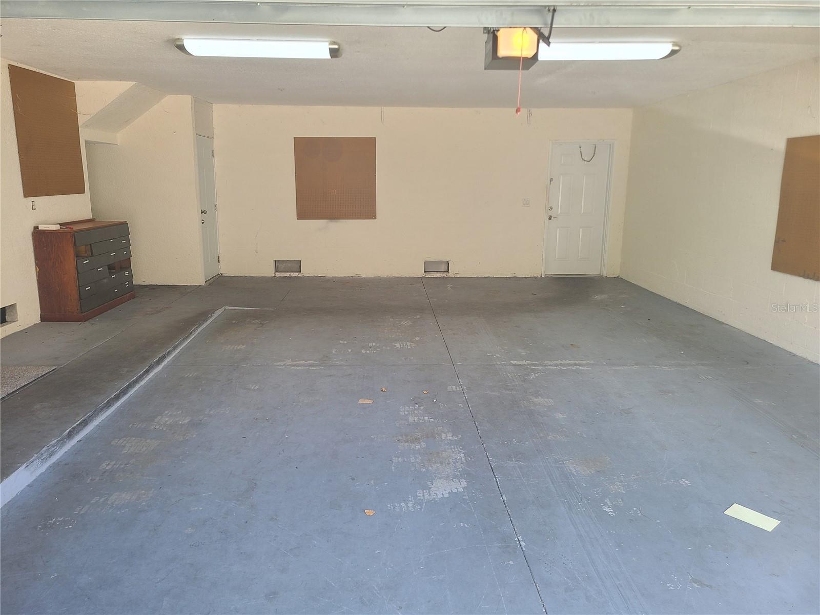 2 Car Garage with storage