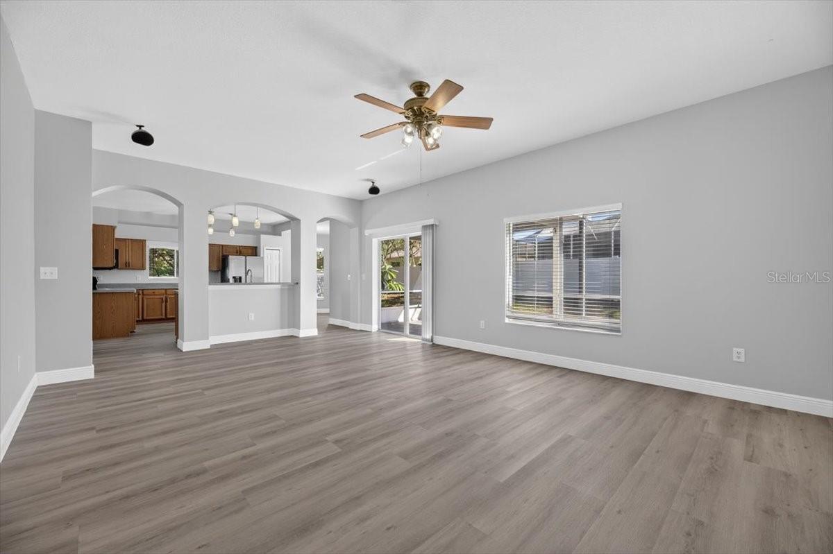 Back Living Room/ Den
