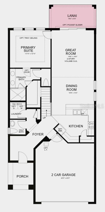 Additional Highlights include: Laundry package, GE refrigerator, and whole house 8' interior doors.