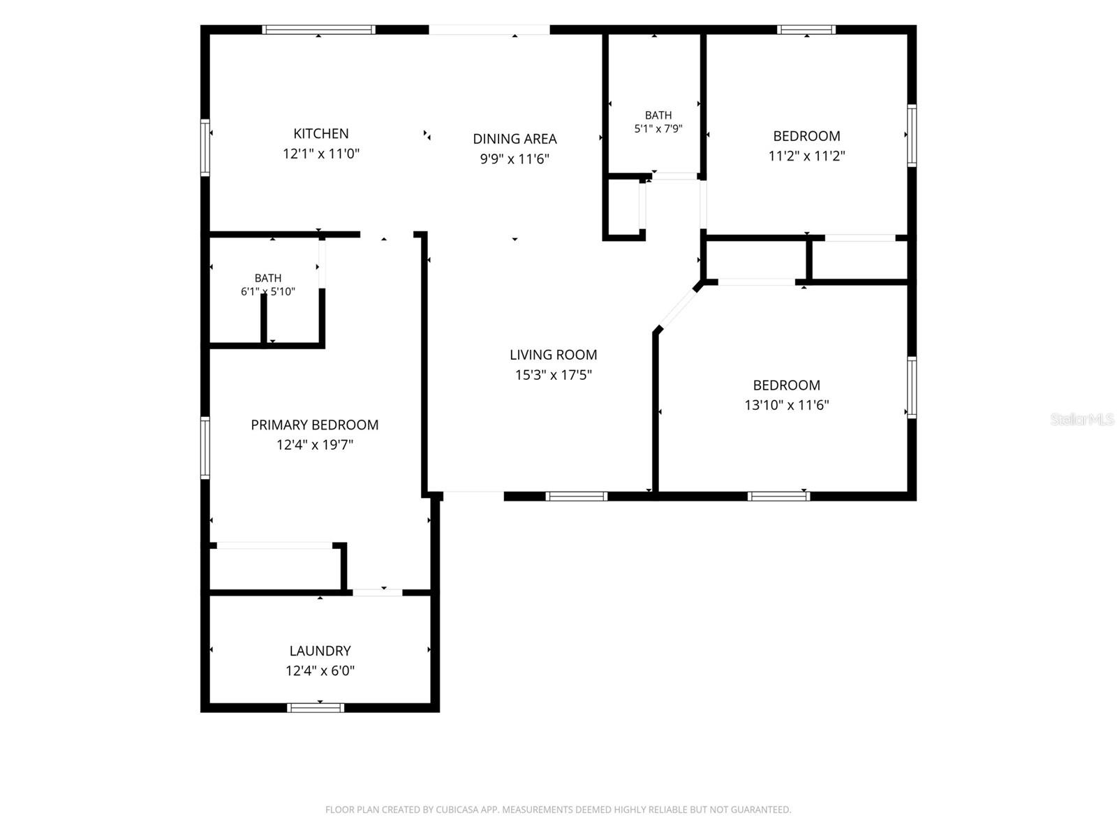 Floor Plan must be measured and verified by the buyer. This is an estimate for illustrative purposes.