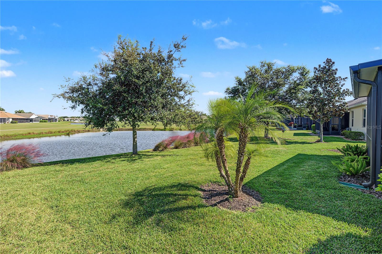 Serene greenscape, pond and golf course views!