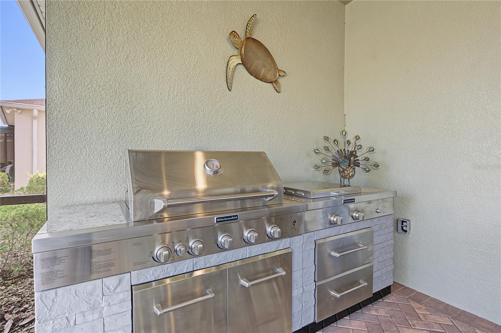 Kitchen Aid outdoor kitchen
