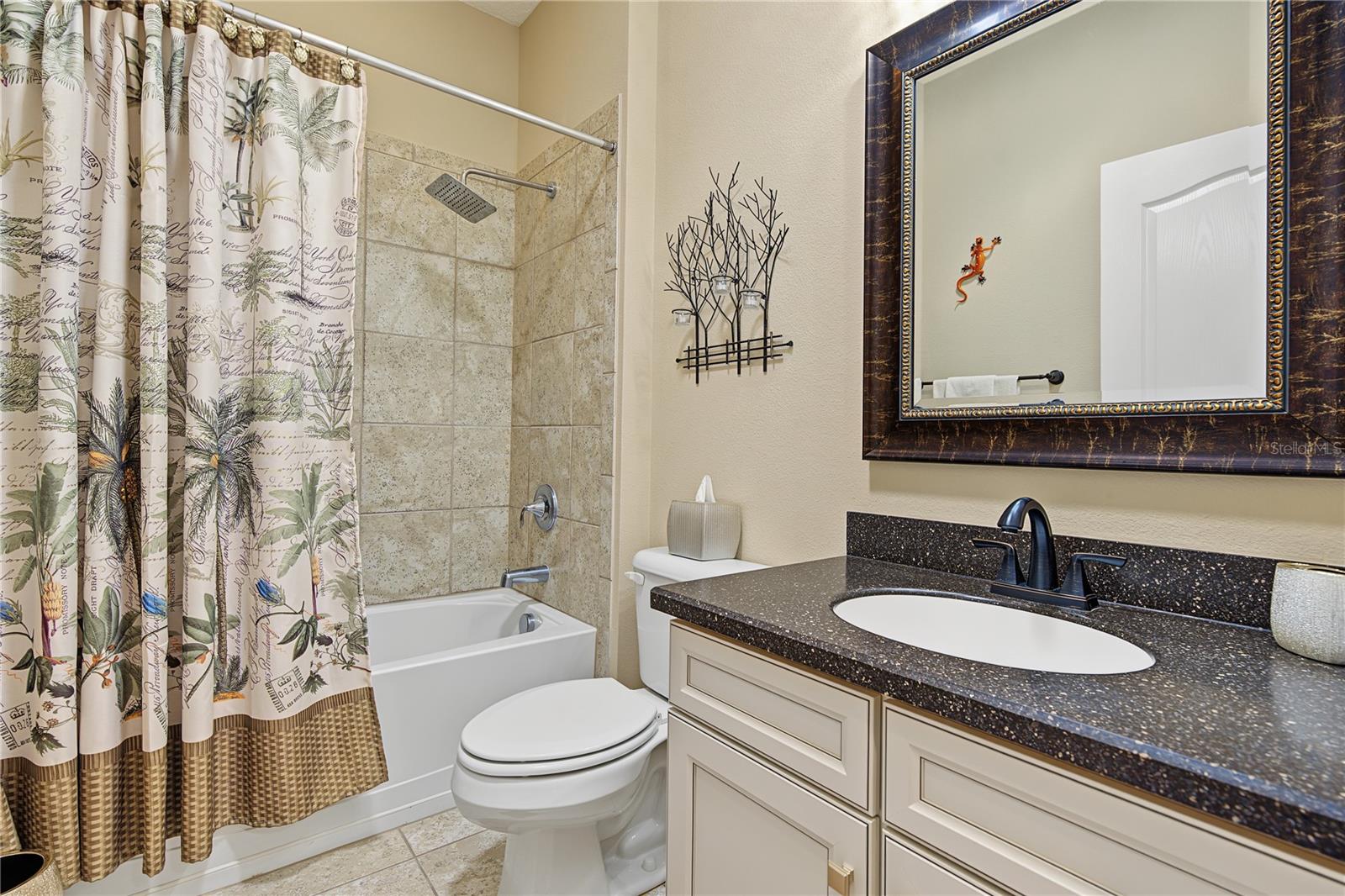 Guest full bathroom