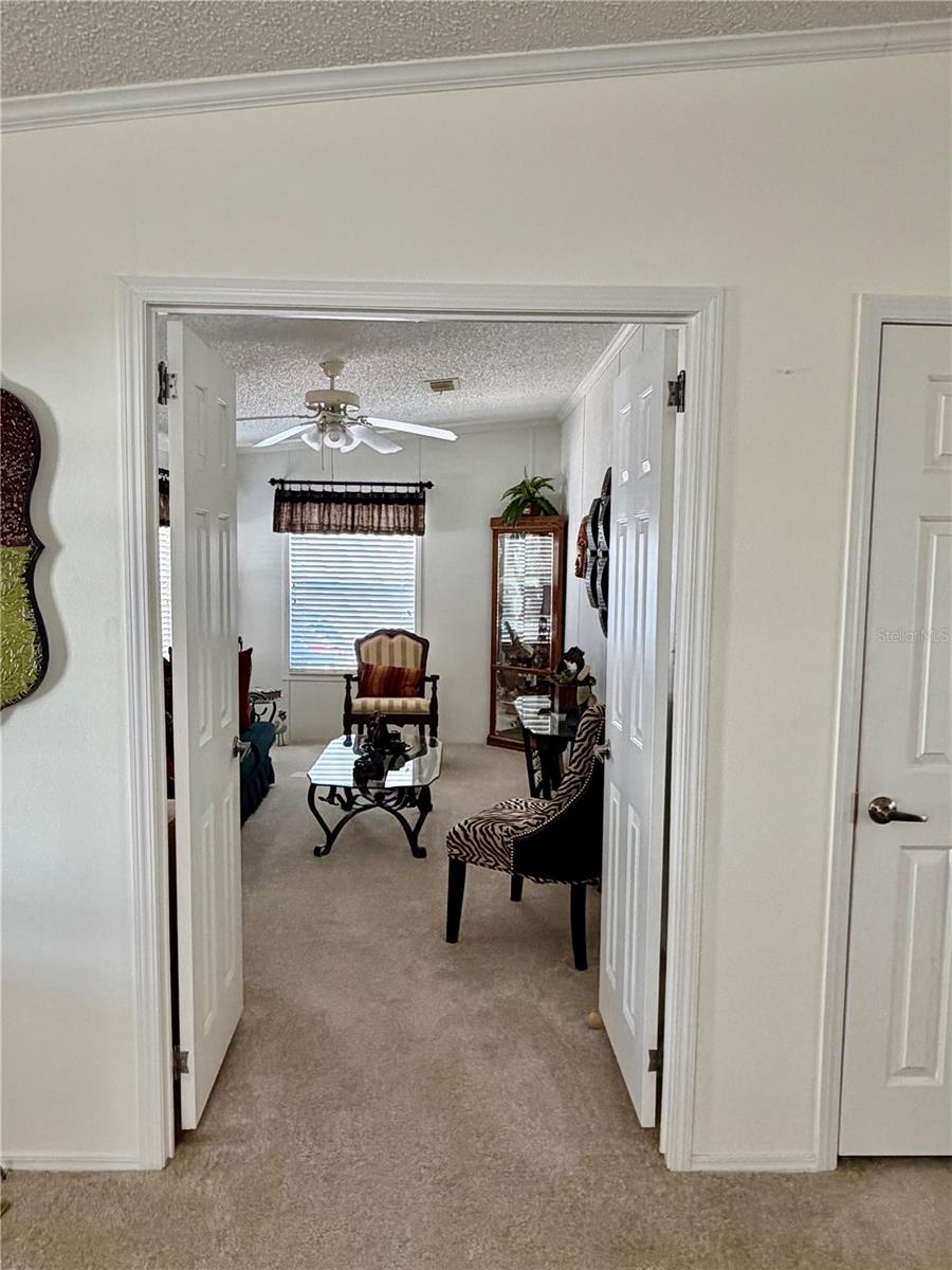 Double Doors, shown Open leads to the bonus/office/possible third bedroom